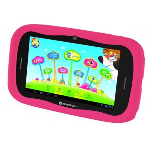 GoGEN tablet dla dzieci MAXPAD7 G4P, 7", 8 GB, WF, Android 4.4.4, fioletowy